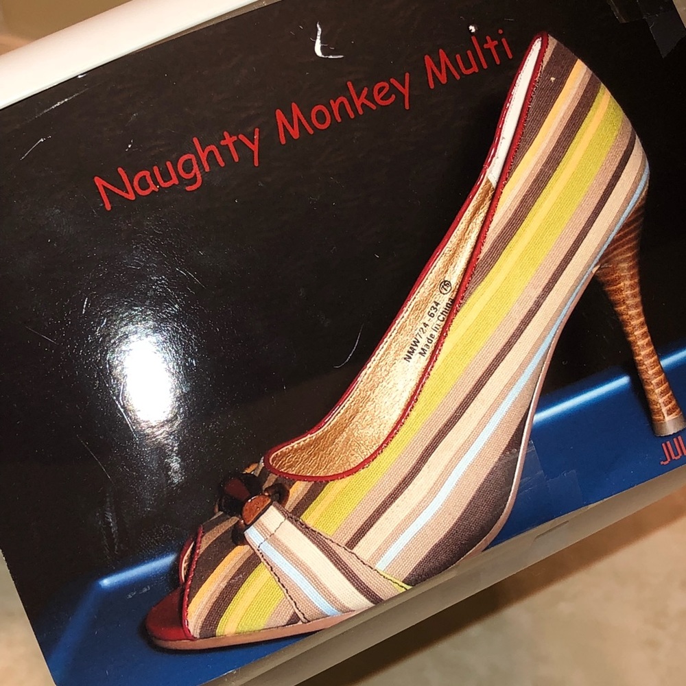 Multi-color Heels - Picture 5 of 5